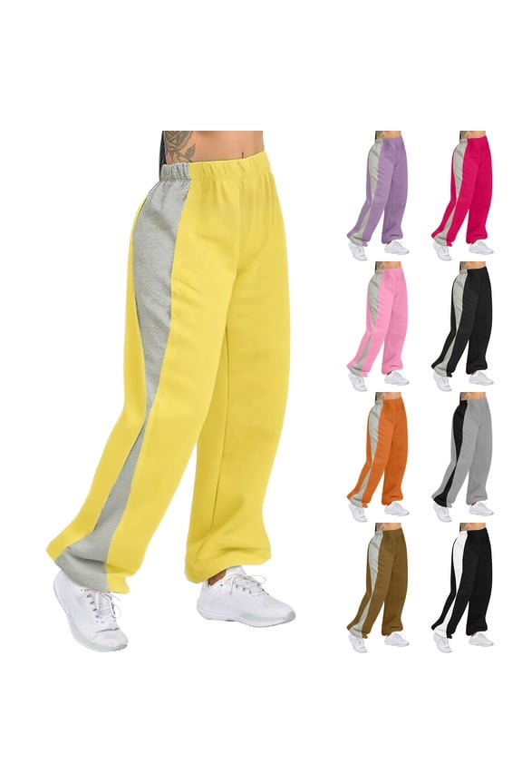 Women Fall and Winter Clothes,Women Casual Pants,Womens Jogging Pants Casual Sweatpants with Pocket Elastic Waist Pants for Workout Running