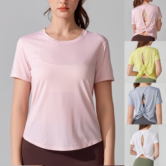 Bixock Women Lightweight Casual Tops,Fashion Blouse for Women,Irregular Print Neck Wave Lace Loose Top