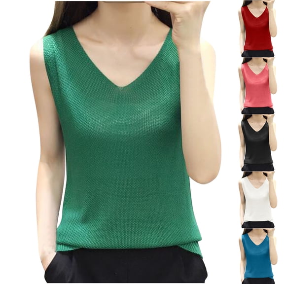 Bixock Women Lightweight Tops,Summer Blouse for Women,V Neck Pullover Short Sleeve Loose Top