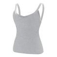thumbnail image 1 of Bixock Women's Basical Sleeveless Blouse,Soft Summer Tank Top,Solid Color V-Neck Ribbed Camisole Breathable Layering Base Wear Tops, 1 of 5