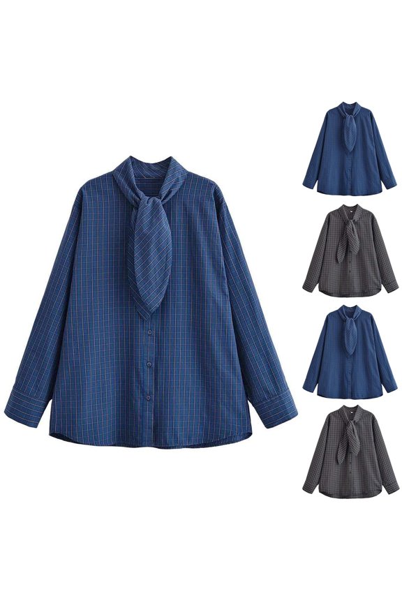 Women's Maternity Tops Long Sleeve Stand-up Collar Casual Maternity Shirts Losse Pregnant Tops