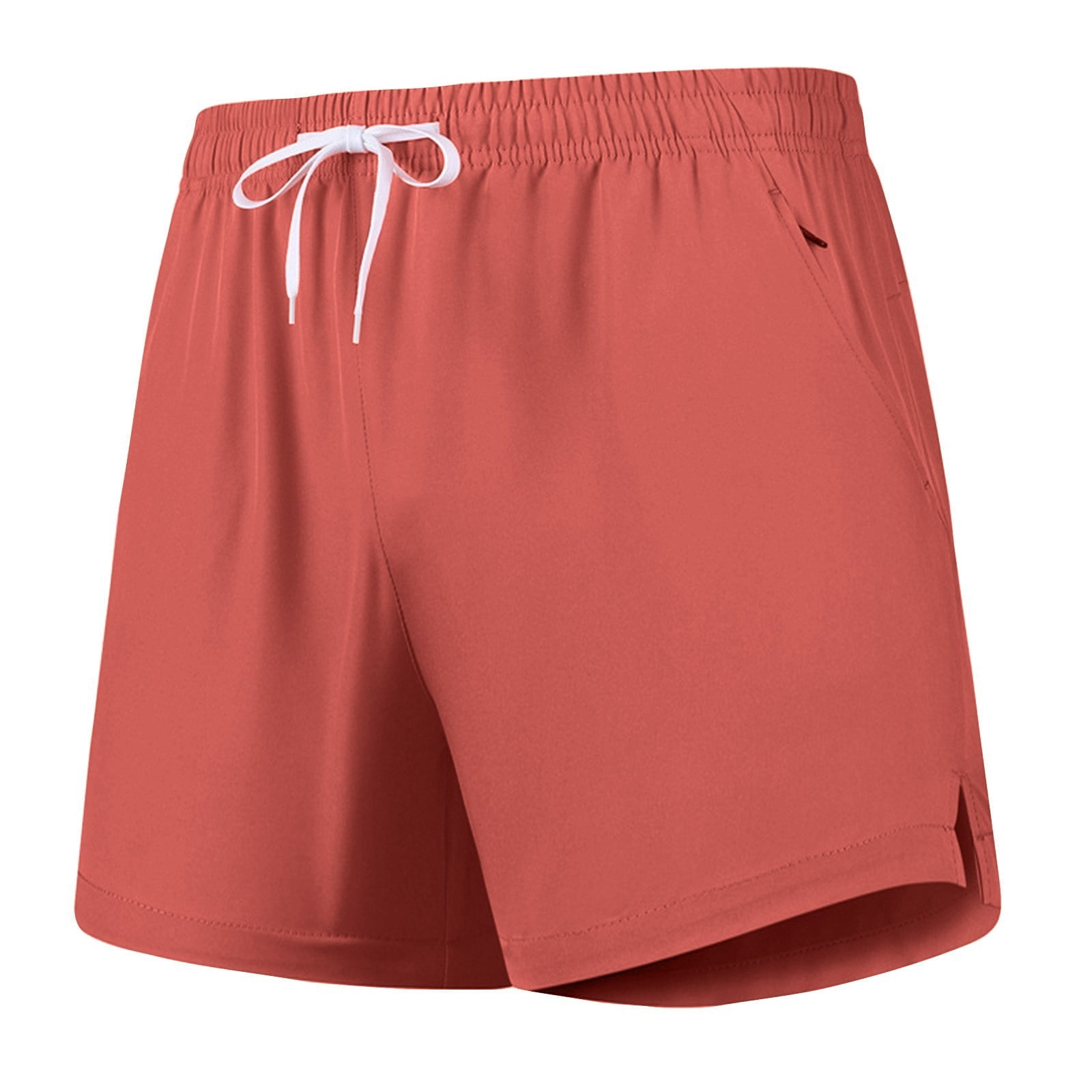 Bixock Women's Workout Shorts Athletic Running Shorts Solid Color ...