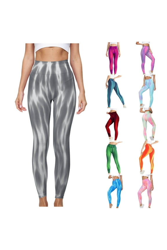 Workout Pants for Women High Waisted Tight Yoga Pants Active Running Training Stretchy Breathable Lightweight Full Length Leggings Pants for Women Clothing