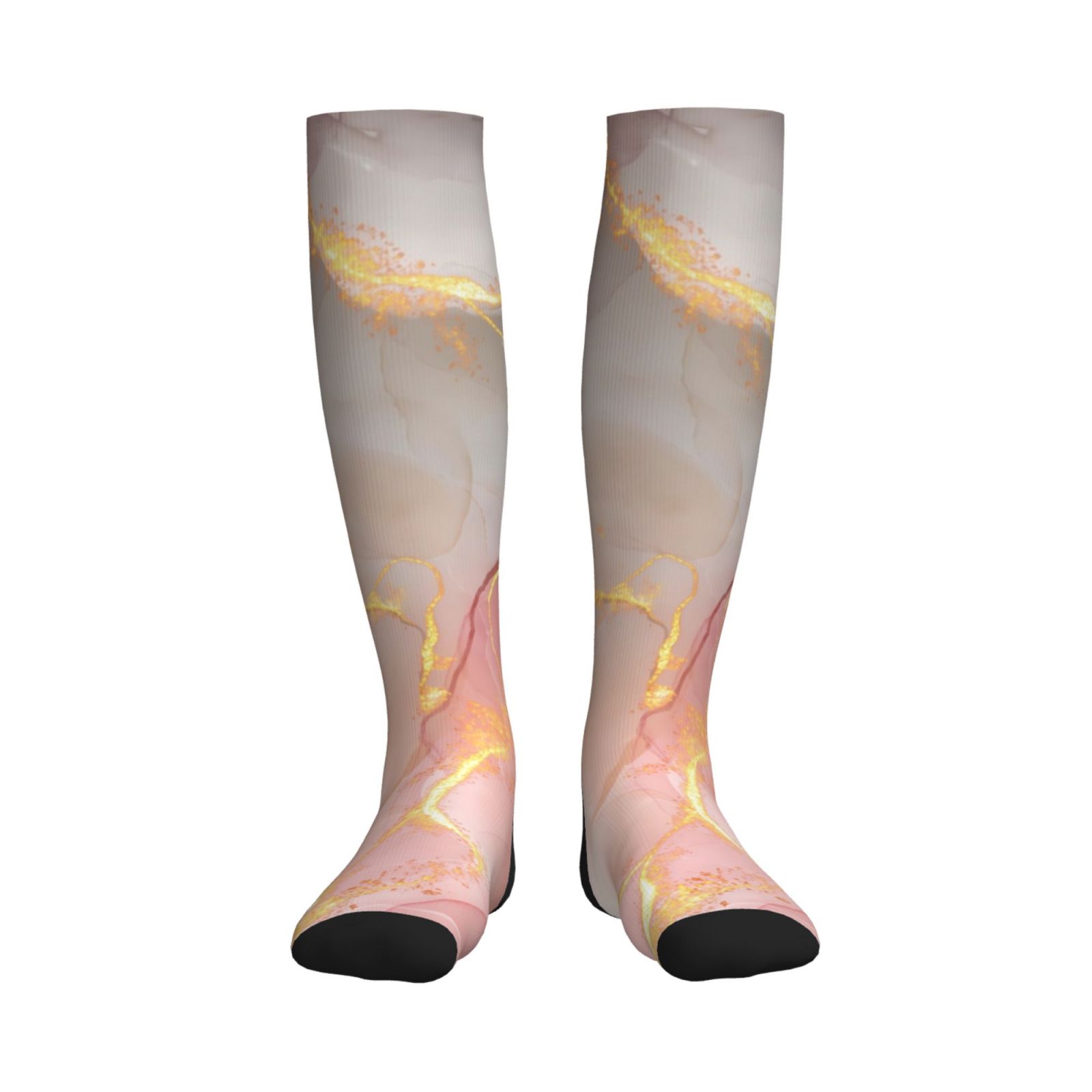 Sock Compression Texture Bixox Abstract Marble Texture Print Compression Socks,Compression Socks ...