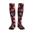 thumbnail image 1 of Bixox American Stars1 Print Compression Socks,Compression Socks Women & Men Circulation for Medical,Running,Athletic, 1 of 7