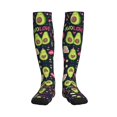 thumbnail image 1 of Bixox Avocado Love Print Compression Socks,Compression Socks Women & Men Circulation for Medical,Running,Athletic, 1 of 7