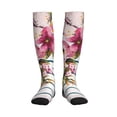 thumbnail image 1 of Bixox Bird and Floral Print Compression Socks,Compression Socks Women & Men Circulation for Medical,Running,Athletic, 1 of 7