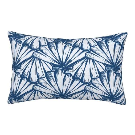 Bixox Blue Shells Printed Pillow Protector,Super Soft Ideal for Home,Guests,Rentals - 20"x30"