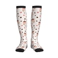 thumbnail image 1 of Bixox Boba Milk Tea Print Compression Socks,Compression Socks Women & Men Circulation for Medical,Running,Athletic, 1 of 7