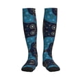 thumbnail image 1 of Bixox Bohemian Turtle Print Compression Socks,Compression Socks Women & Men Circulation for Medical,Running,Athletic, 1 of 7