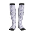 thumbnail image 1 of Bixox Bouquet and Lavender Flowers Print Compression Socks,Compression Socks Women & Men Circulation for Medical,Running,Athletic, 1 of 7