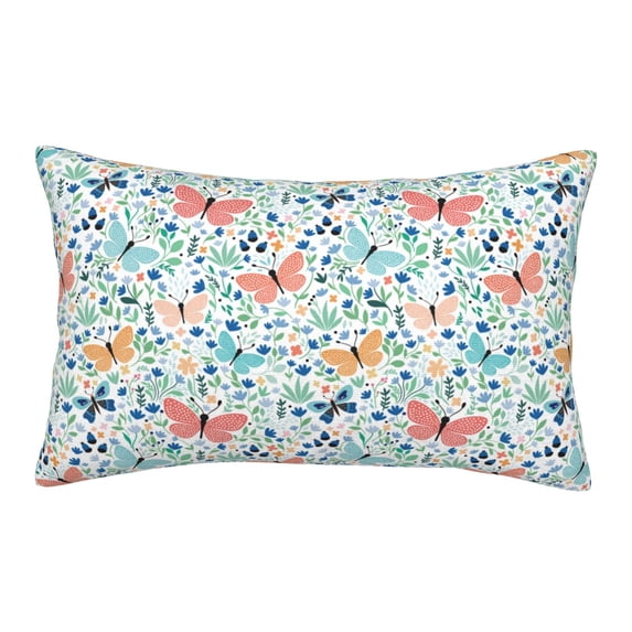 Bixox Butterflies Printed Pillow Protector,Super Soft Ideal for Home,Guests,Rentals - 20"x30"