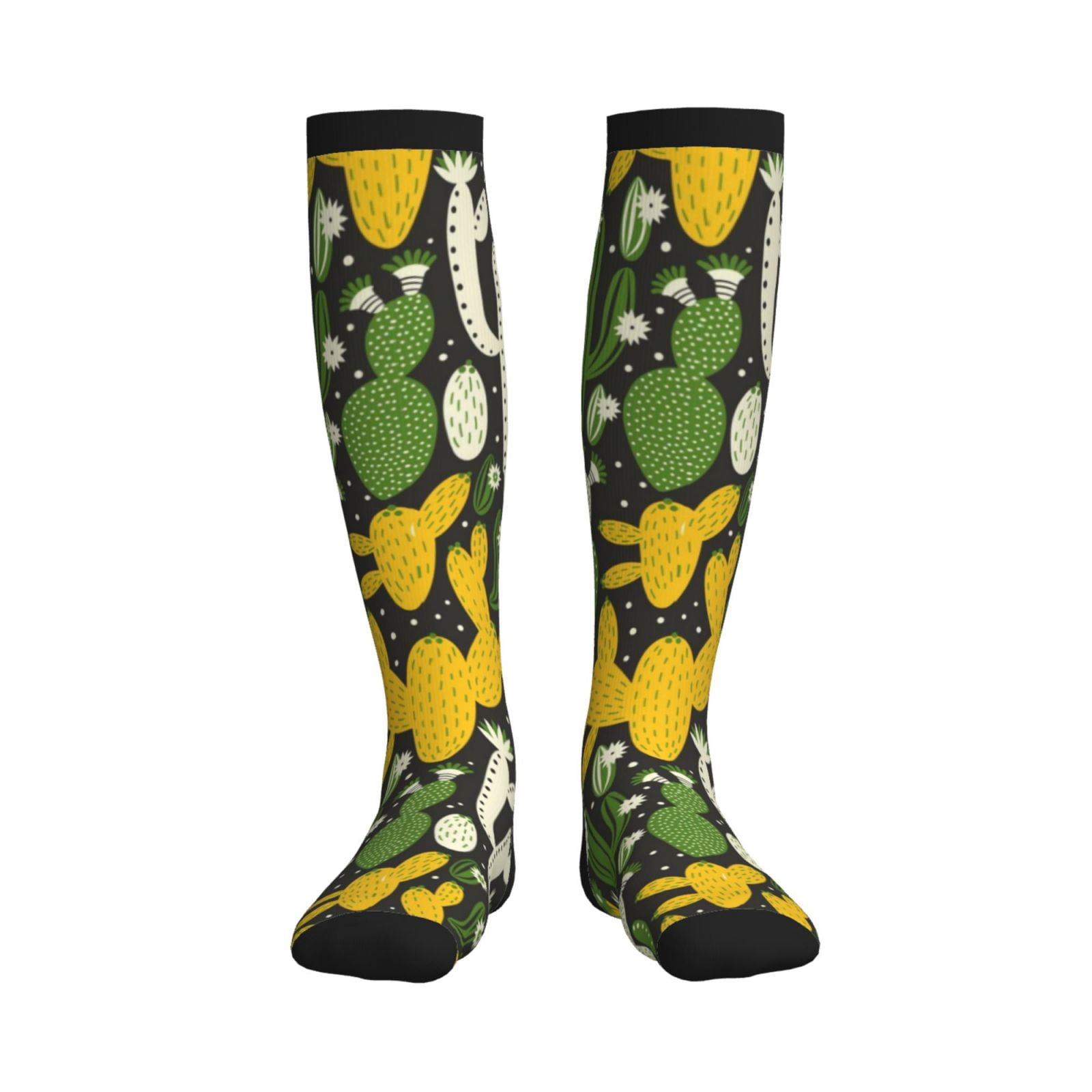 Bixox Cactus 4 Print Compression Socks,Compression Socks Women & Men ...