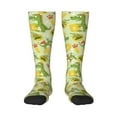 thumbnail image 1 of Bixox Cartoon Dinosaurs Patterned Men's and Women's Knee Socks High Socks Outdoor Sports Socks, 1 of 5