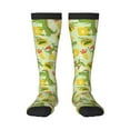 thumbnail image 1 of Bixox Cartoon Dinosaurs Patterned Men's and Women's Knee Socks High Socks Outdoor Sports Socks, 1 of 5