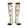 thumbnail image 1 of Bixox Chickens A Print Compression Socks,Compression Socks Women & Men Circulation for Medical,Running,Athletic, 1 of 7