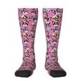 thumbnail image 1 of Bixox Colorful Cute French Bulldog Patterned Men's and Women's Knee Socks High Socks Outdoor Sports Socks, 1 of 1
