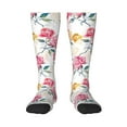 thumbnail image 1 of Bixox Colorful Flowers Patterned Men's and Women's Knee Socks High Socks Outdoor Sports Socks, 1 of 5