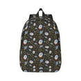 thumbnail image 1 of Bixox Cosmic Printing Canvas Backpack Lightweight Casual Travel Backpack School Backpack Fits 15.6 Inch Notebook, 1 of 1