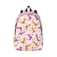 thumbnail image 1 of Bixox Cowgirl Boots Printing Canvas Backpack Lightweight Casual Travel Backpack School Backpack Fits 15.6 Inch Notebook, 1 of 5