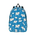 thumbnail image 1 of Bixox Cows Milk Printing Canvas Backpack Lightweight Casual Travel Backpack School Backpack Fits 15.6 Inch Notebook, 1 of 1
