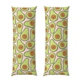 thumbnail image 1 of Bixox Cute Avocado Print Body Pillow Cover with Zipper Closure, Cozy Fuzzy Fleece Body Pillow Case Cover 20 x 54 Inches,Long Body Pillow Pillowcase, 1 of 6