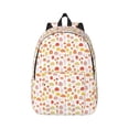 thumbnail image 1 of Bixox Cute Cartoon Mushrooms Printing Canvas Backpack Lightweight Casual Travel Backpack School Backpack Fits 15.6 Inch Notebook, 1 of 5