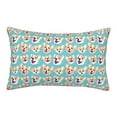 thumbnail image 1 of Bixox Cute Corgi Head Printed Pillow Protector,Super Soft Ideal for Home,Guests,Rentals - 20"x30", 1 of 8