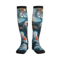 thumbnail image 1 of Bixox Cute Koi Fish Serenity Print Compression Socks,Compression Socks Women & Men Circulation for Medical,Running,Athletic, 1 of 7