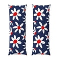 thumbnail image 1 of Bixox Daisy Flowers Print Body Pillow Cover with Zipper Closure, Cozy Fuzzy Fleece Body Pillow Case Cover 20 x 54 Inches,Long Body Pillow Pillowcase, 1 of 6