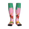thumbnail image 1 of Bixox Different Dogs Christmas Print Compression Socks,Compression Socks Women & Men Circulation for Medical,Running,Athletic, 1 of 7