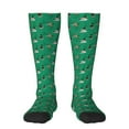 thumbnail image 1 of Bixox Duck Mallard Flying Pose Patterned Men's and Women's Knee Socks High Socks Outdoor Sports Socks, 1 of 5