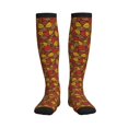 thumbnail image 1 of Bixox Fall Leaves Print Compression Socks,Compression Socks Women & Men Circulation for Medical,Running,Athletic, 1 of 7