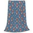 thumbnail image 1 of Bixox Fleece Blanket Dachshund Dog Puppy Pattern Super Soft Double-Sided Microfiber Flannel Blanket for Sofa, Bed, Couch, Suitable for All Seasons -, 1 of 5