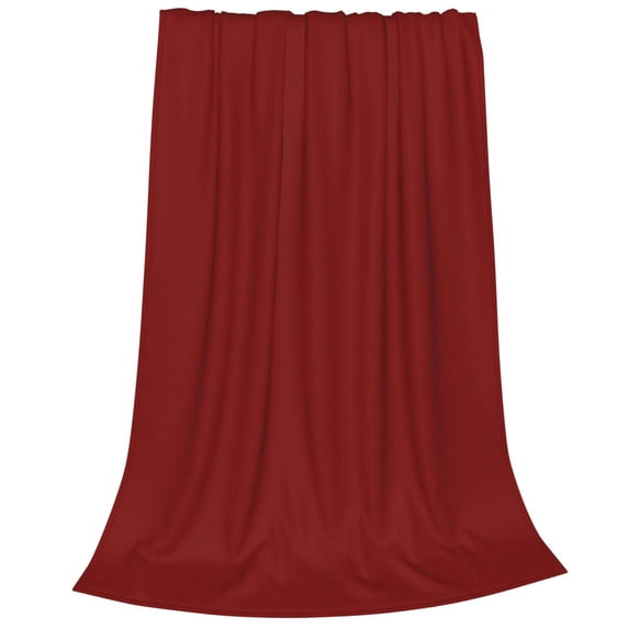 Bixox Fleece Blanket Maroon Pattern Super Soft Double-Sided Microfiber Flannel Blanket for Sofa, Bed, Couch,Suitable for All Seasons - 60"x50"
