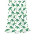 thumbnail image 1 of Bixox Fleece Blanket Sea Turtle Pattern Super Soft Double-Sided Microfiber Flannel Blanket for Sofa, Bed, Couch,Suitable for All Seasons - 60"x50", 1 of 5