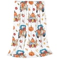 thumbnail image 1 of Bixox Fleece Blanket Vintage Autumn Truck Pattern Super Soft Double-Sided Microfiber Flannel Blanket for Sofa, Bed, Couch,Suitable for All Seasons -, 1 of 5