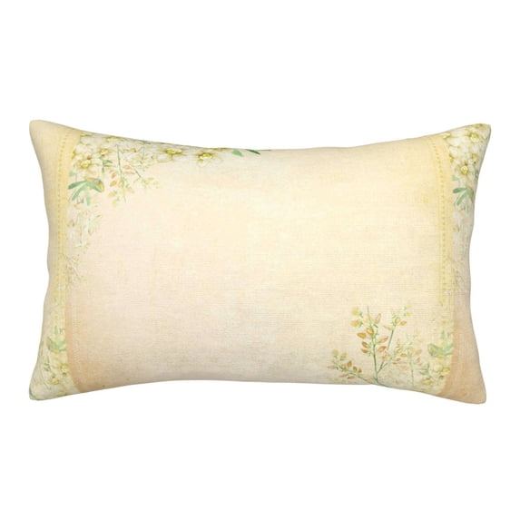 Bixox Flower Printed Pillow Protector,Super Soft Ideal for Home,Guests,Rentals - 16"x24"