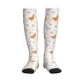 thumbnail image 1 of Bixox Funny Chicken Print Compression Socks,Compression Socks Women & Men Circulation for Medical,Running,Athletic, 1 of 7