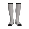 thumbnail image 1 of Bixox Gary Print Compression Socks,Compression Socks Women & Men Circulation for Medical,Running,Athletic, 1 of 7