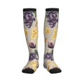 thumbnail image 1 of Bixox Glasses Of Red Wine Print Compression Socks,Compression Socks Women & Men Circulation for Medical,Running,Athletic, 1 of 7