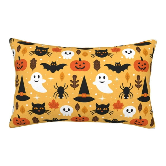 Bixox Happy Halloween7 Printed Pillow Protector,Super Soft Ideal for Home,Guests,Rentals - 14"x20"