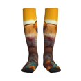 thumbnail image 1 of Bixox Hawaiian Style Guinea Pig Print Compression Socks,Compression Socks Women & Men Circulation for Medical,Running,Athletic, 1 of 7