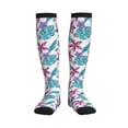 thumbnail image 1 of Bixox Hawaiian Style Print Compression Socks,Compression Socks Women & Men Circulation for Medical,Running,Athletic, 1 of 7