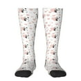 thumbnail image 1 of Bixox Heart Panda Patterned Men's and Women's Knee Socks High Socks Outdoor Sports Socks, 1 of 5