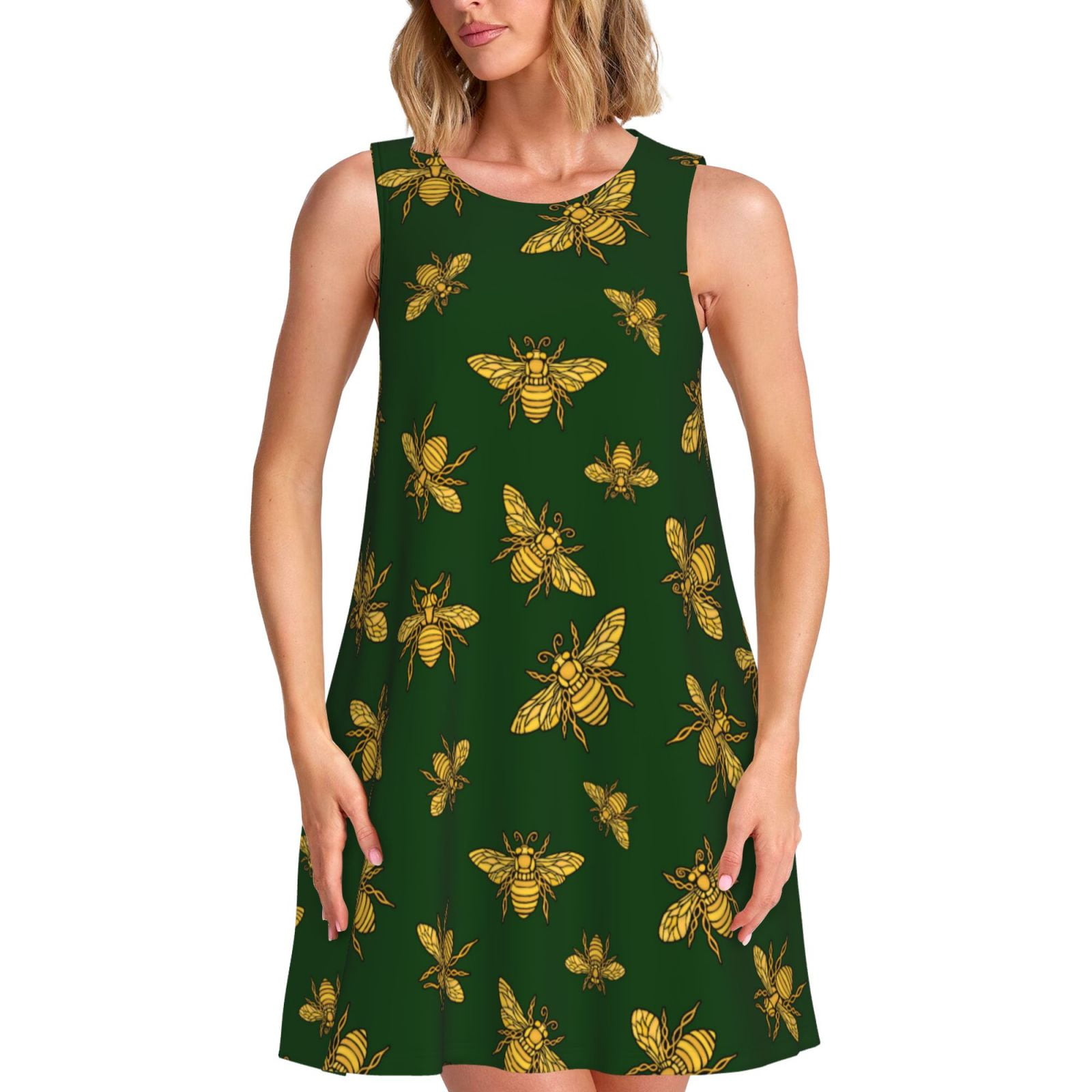 Bee print Dress