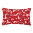 thumbnail image 1 of Bixox Hohoho Printed Pillow Protector,Super Soft Ideal for Home,Guests,Rentals - 14"x20", 1 of 8