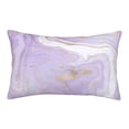 thumbnail image 1 of Bixox Lavender Glitter Foil Stripes Printed Pillow Protector,Super Soft Ideal for Home,Guests,Rentals - 16"x24", 1 of 8