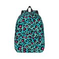 thumbnail image 1 of Bixox Leopard 1 Printing Canvas Backpack Lightweight Casual Travel Backpack School Backpack Fits 15.6 Inch Notebook, 1 of 5
