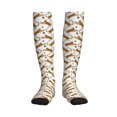 thumbnail image 1 of Bixox Leopard Print Print Compression Socks,Compression Socks Women & Men Circulation for Medical,Running,Athletic, 1 of 7